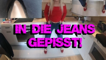 In die Jeans gepisst!