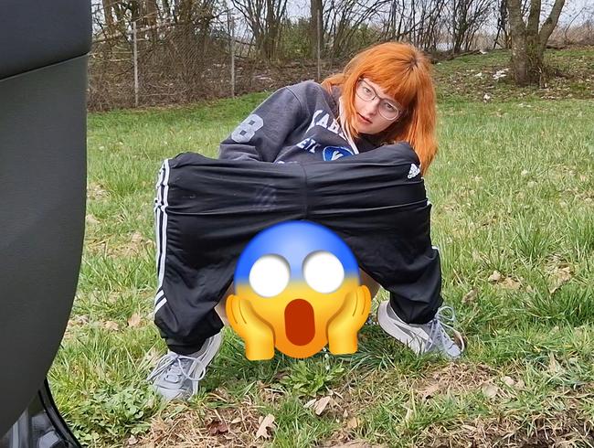 Revier markiert an der Autobahn?!