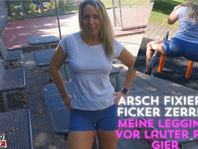 Arsch fixierter Fuckboy zerreißt meine Leggings vor lauter Fick Gier