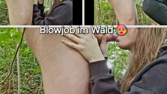 VERDAMMT ! Erster Outdoorblowjob wird direkt gecrasht