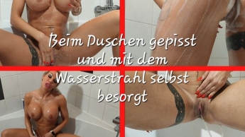 Beim Duschen gepisst und mit dem Wasserstrahl selbst besorgt!