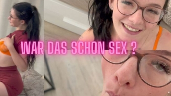 War das jetzt mein erstes Sextape? Und das mit dem Techniker ?