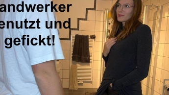 Hab ich das wirklich gemacht ? Jungen Handwerker gefickt !!