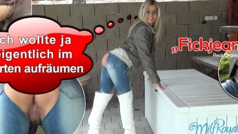 *** FICK-JEANS *** Real-Orgasmus