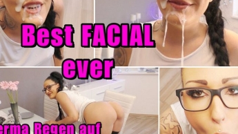 Sperma Regen! Best Facial ever !