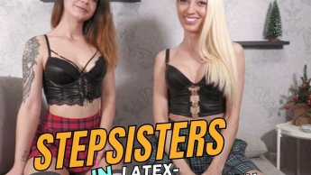 Stepsisters in Latexhandschuhen