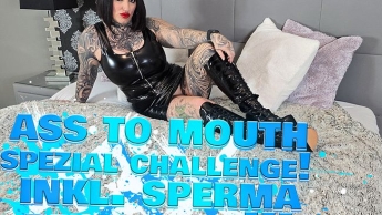 Ass to Mouth Spezial Challenge! Inkl. Sperma Belohnung!!!