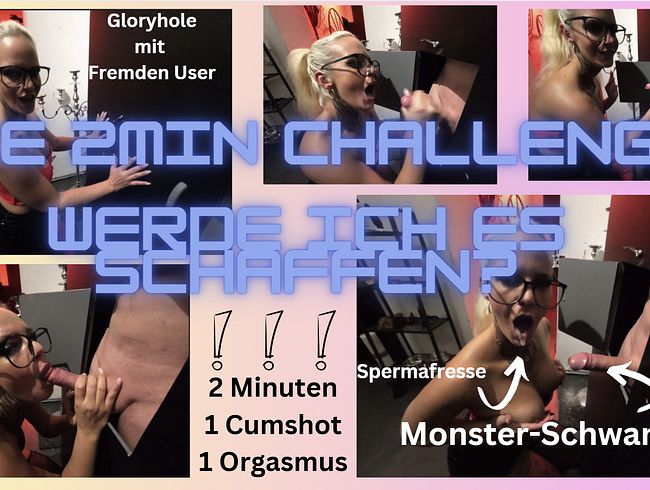 Die 2min Challenge! Werde ich sie schaffen ihn zum spritzen zu bringen?