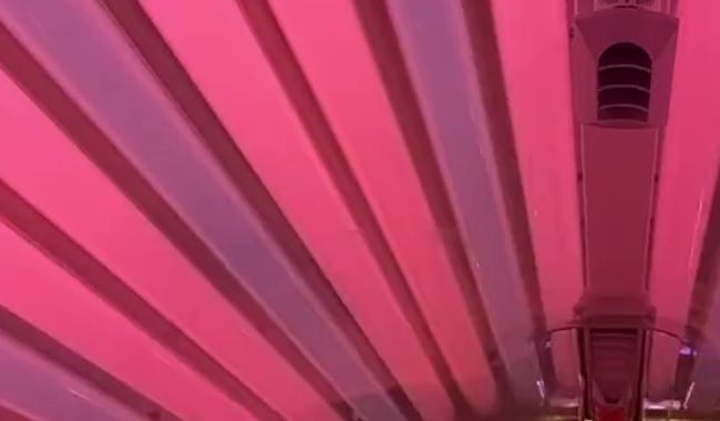 Unterm Solarium kann man auch Spaß haben