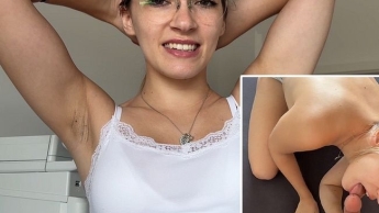 DADDY beim Arbeiten abgelenkt? Volle LADUNG ins GESICHT!