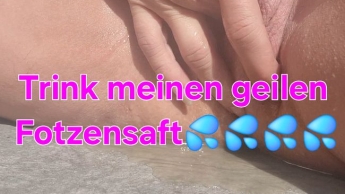 Outdoor Orgasmus an der Sonne
