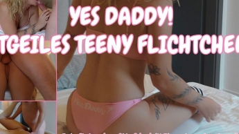 YES DADDY! NOTGEILES TEENY FLICHTCHEN | Ich ficke den Stiefdad (45) meiner besten Freundin!